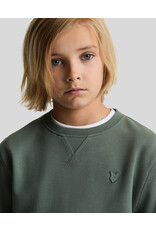 Lyle & Scott Mid Layers Tonal Crew Neck Sweatshirt X583 Green Mercurial 6110-20-9100