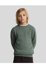 Lyle & Scott Mid Layers Tonal Crew Neck Sweatshirt X583 Green Mercurial 6110-20-9100