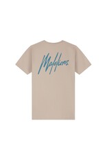 Junior Striped Signature T-Shirt Taupe MJ1-SS25-09