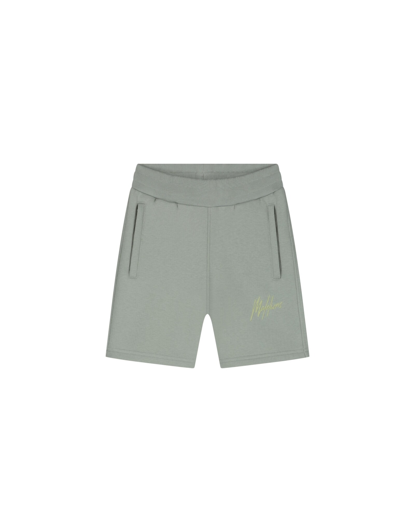 Junior Striped Signature Shorts Agave Green MJ1-SS25-11