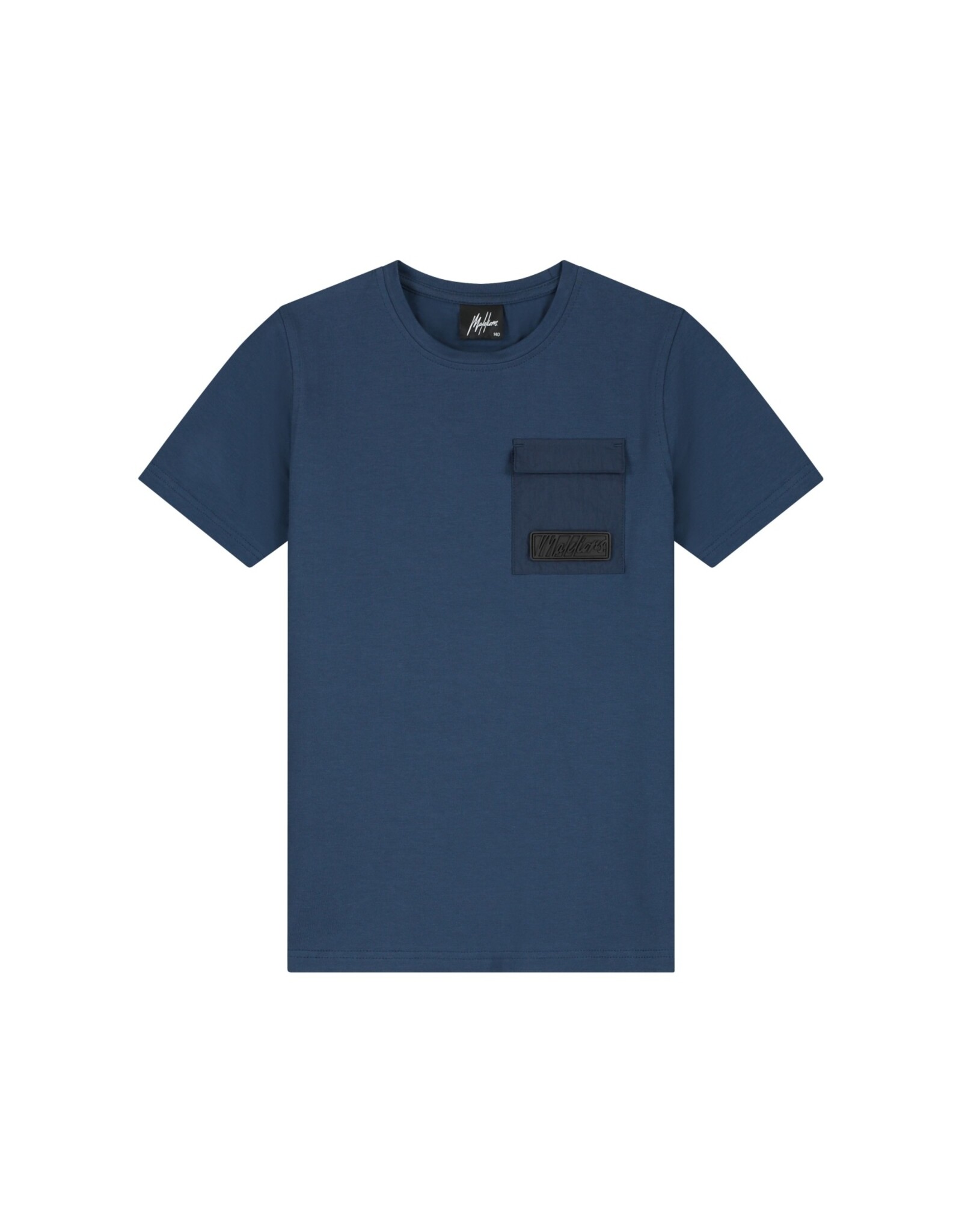 Junior Nylon Pocket T-Shirt Navy MJ1-SS25-23