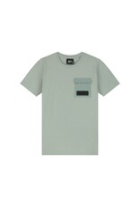 Junior Nylon Pocket T-Shirt Agave Green MJ1-SS25-23