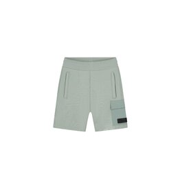 Malelions Junior Nylon Pocket Shorts Agave Green MJ1-SS25-39
