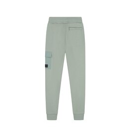 Malelions Junior Nylon Pocket Sweatpants Agave Green MJ1-SS25-35