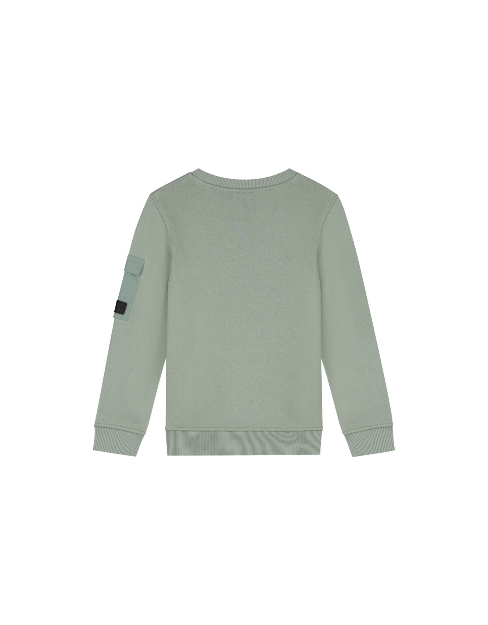 Junior Nylon Pocket Sweater Agave Green MJ1-SS25-33