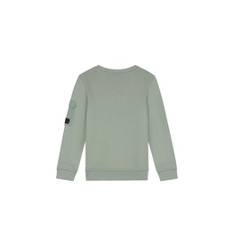 Malelions Junior Nylon Pocket Sweater Agave Green MJ1-SS25-33