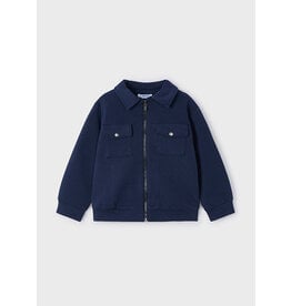 Mayoral Sweatshirt  Interlock pullover  Navy  03424-041