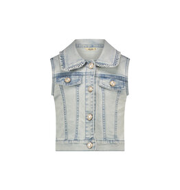 Le Chic ANGEL denim summer gilet Classic Light Denim C502-5183