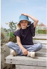 Like Flo Trousers Floor Flo girls jacquard jersey flared pants Ikat F501-5606