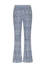Like Flo Trousers Floor Flo girls jacquard jersey flared pants Ikat F501-5606
