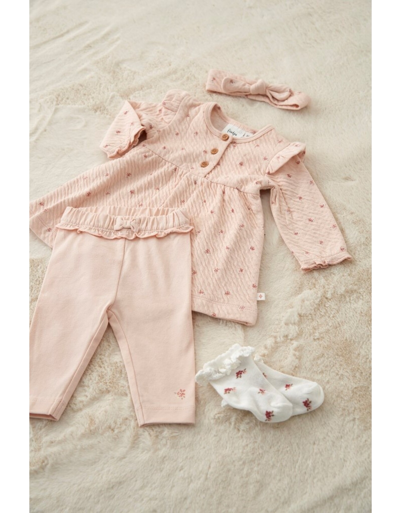 Jurk AOP - Morning Sun l.Roze 51400559