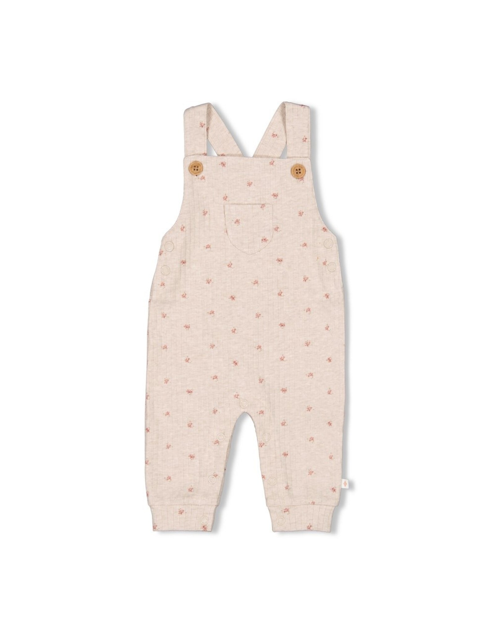 Tuinbroek rib AOP - Morning Sun Taupe melange 52000130
