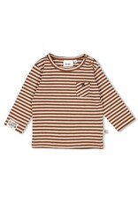 Longsleeve streep - Wild World Bruin 51602629
