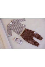 Longsleeve streep - Wild World Bruin 51602629