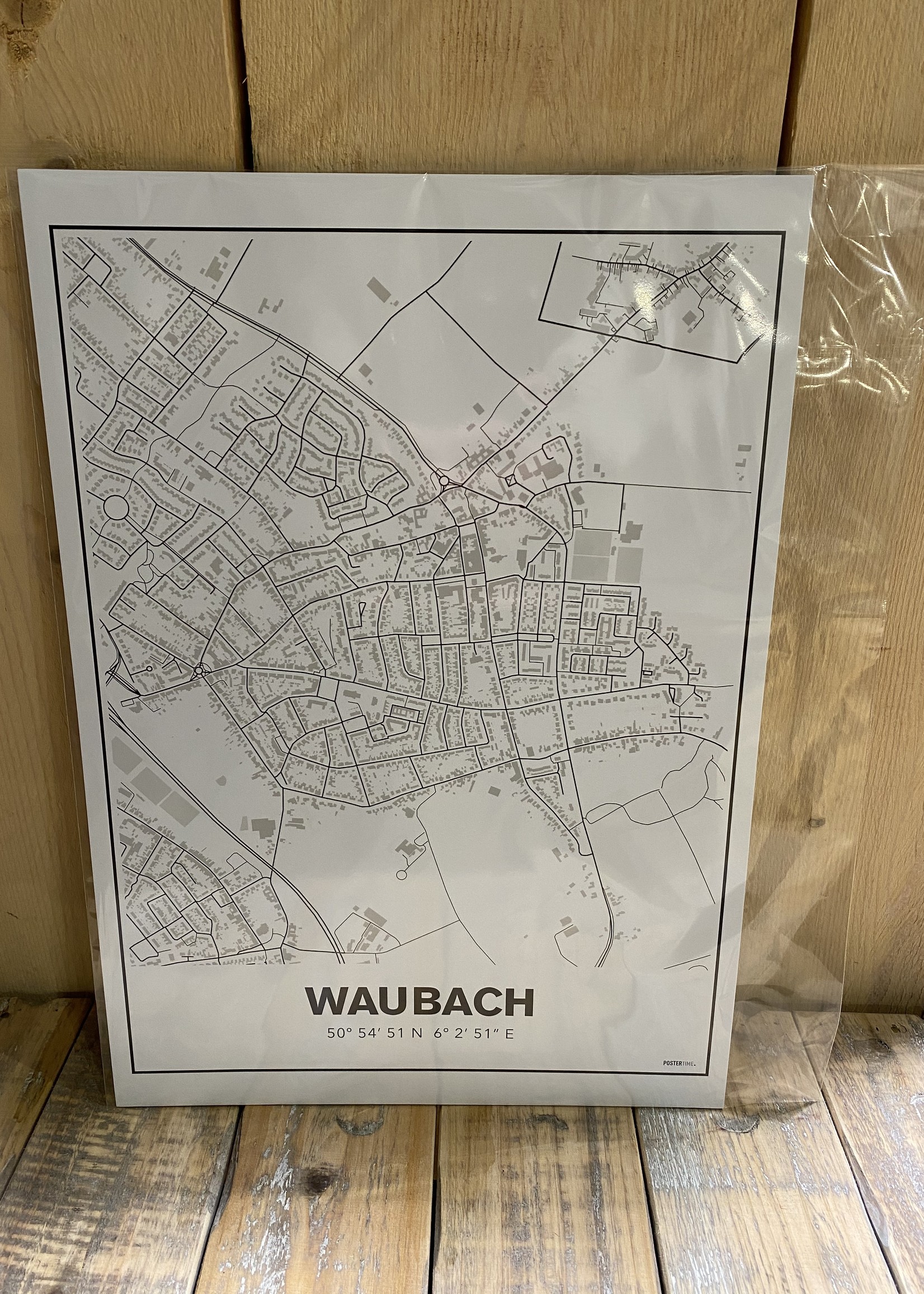 Bei ut Maril & Bei d'r Lars Home Poster 'Waubach' - A3