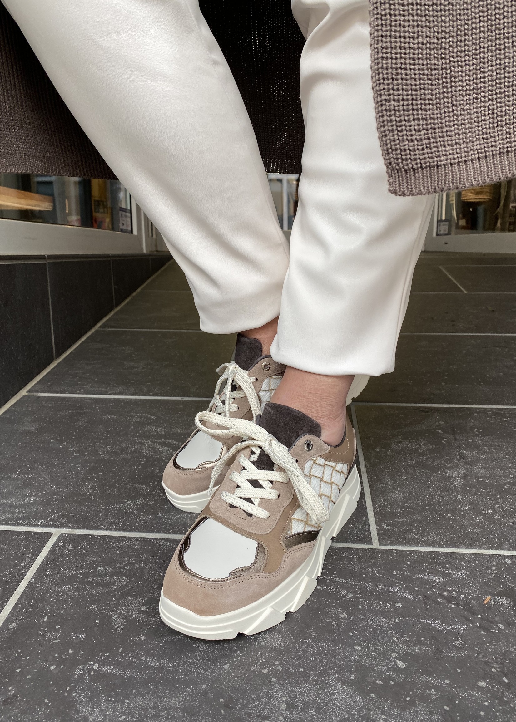 Sneaker Kady Fat - Taupe Multi - Bei ut Maril \u0026 Bei d'r Lars