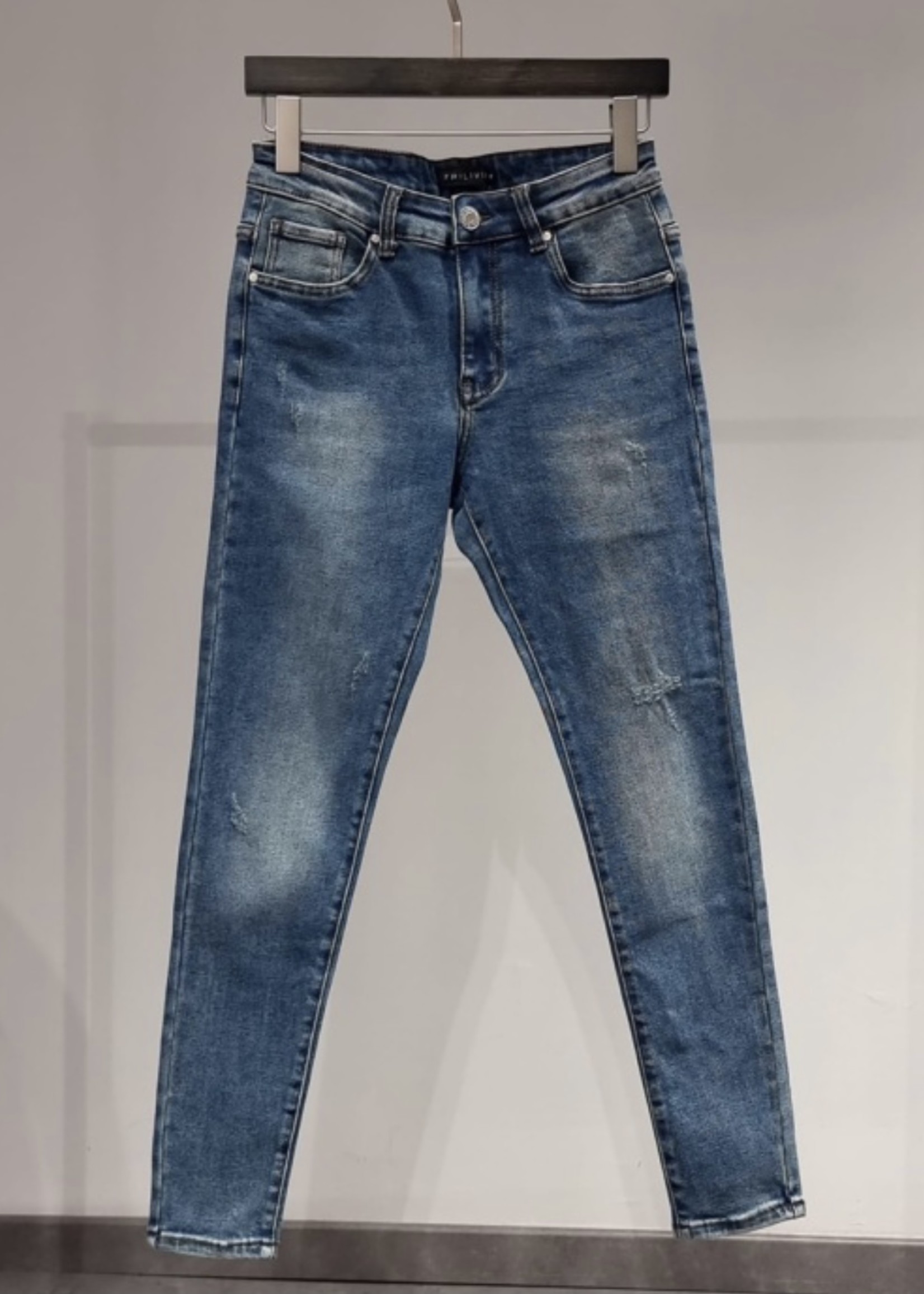 Bei ut Maril & Bei d'r Lars Jeans Blue - Damaged