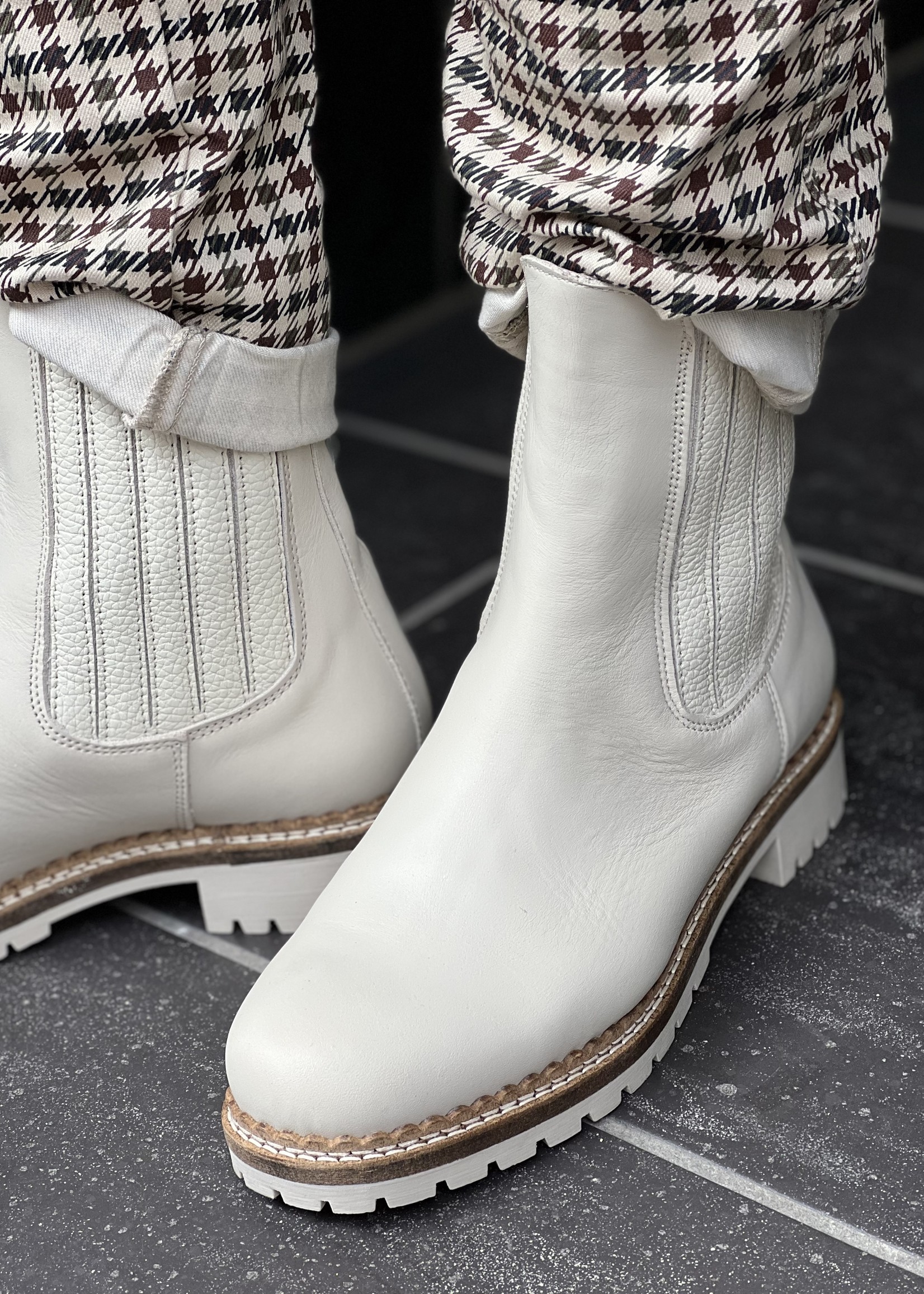 Chelsea Boot Julie - Bone White - Bei ut Maril \u0026 Bei d'r Lars