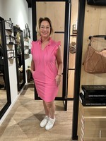 ZOSO Travel Dress Dagmar - Bright Pink