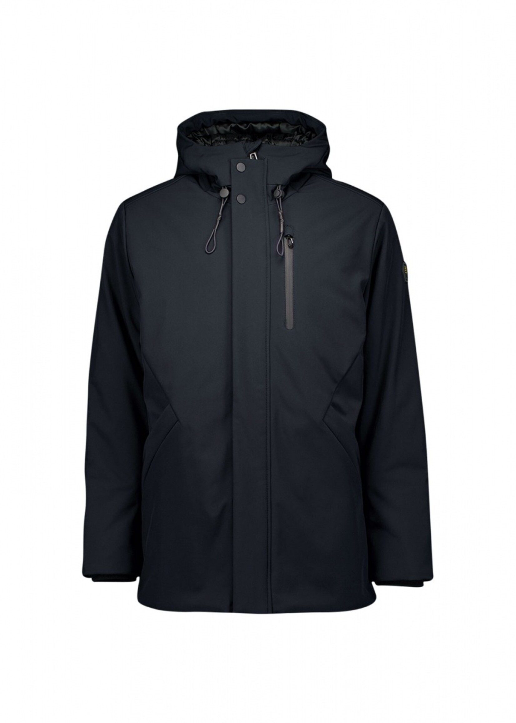 No Excess Jacket Mid Long Fit Softshell - Night