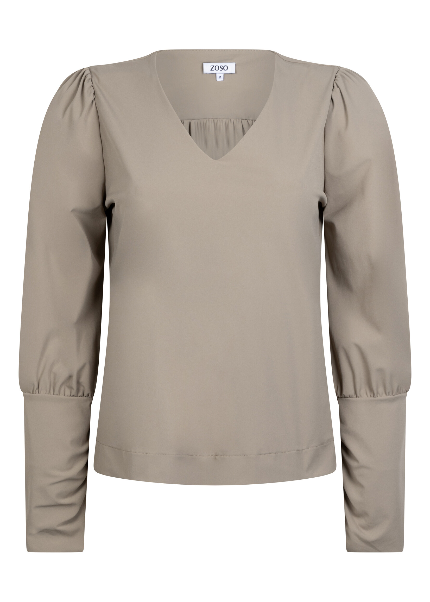 ZOSO Travel Blouse Marga - Taupe