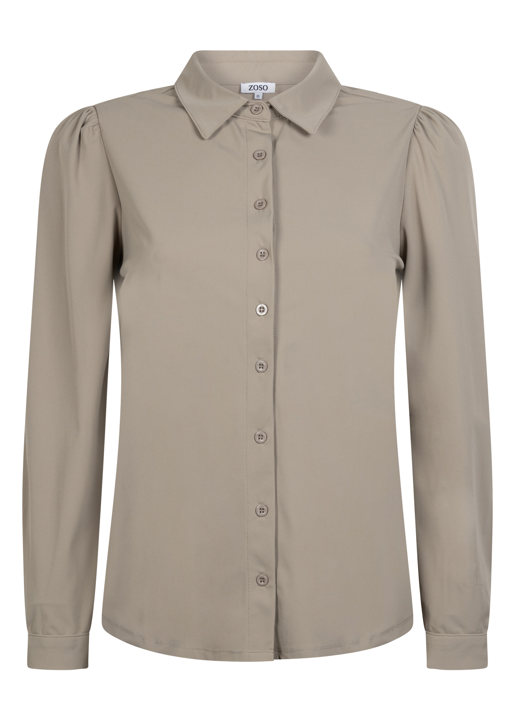 ZOSO Travel Blouse Kim - Taupe