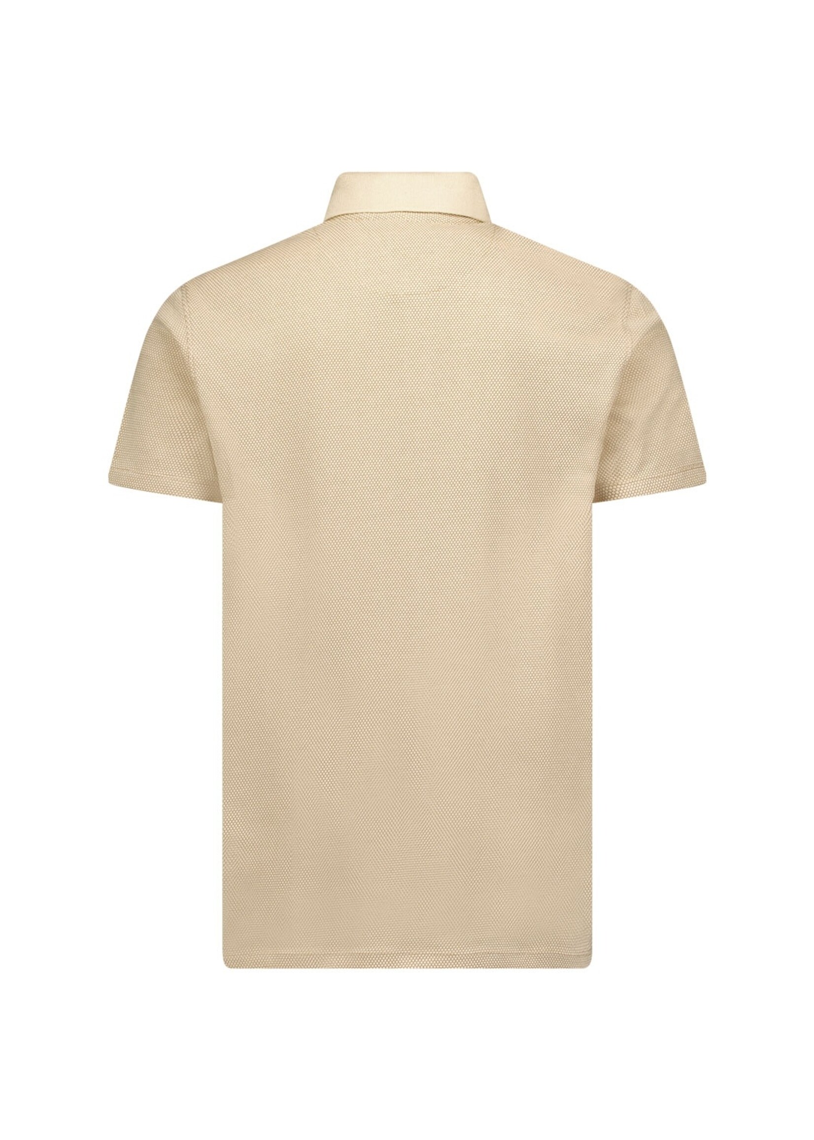 No Excess Polo 2 Coloured Jacquard - Desert