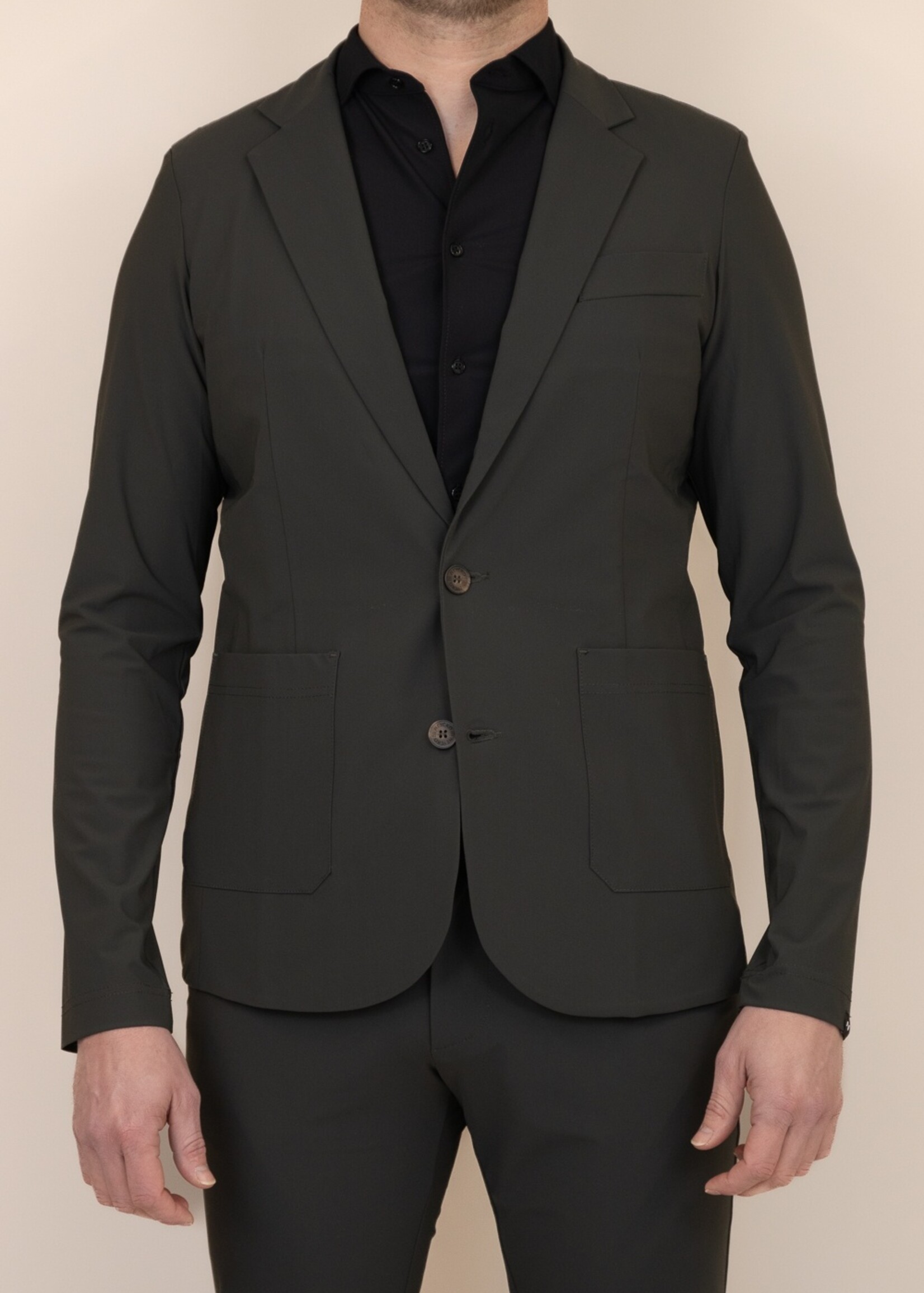 Neycko Colbert Nino Travel Slim Fit - Forest Green