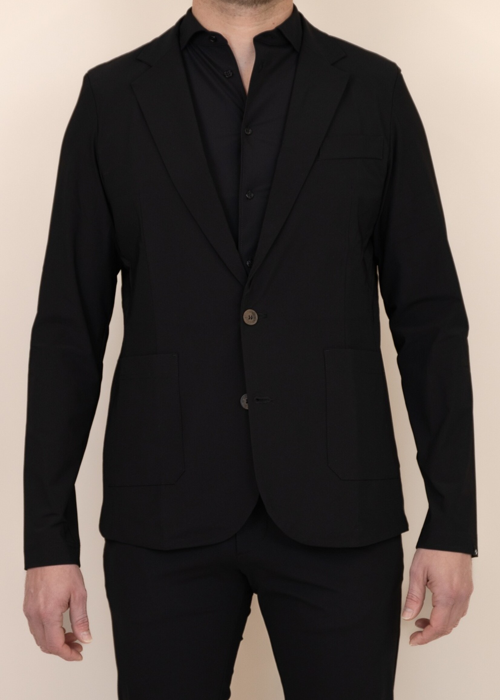 Neycko Colbert Nino Travel Slim Fit - Black