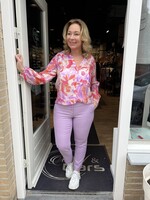 Red Button Broek Diana - Lilac