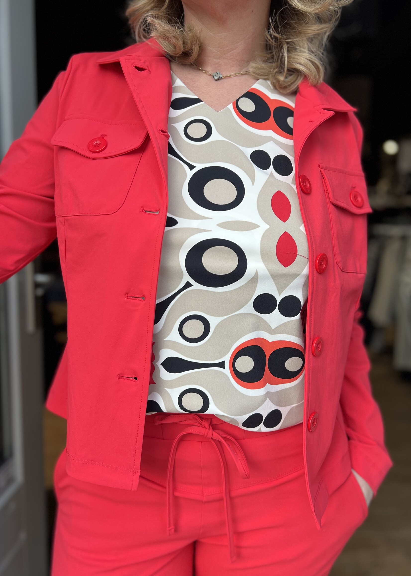 ZOSO Jacket Game - Red