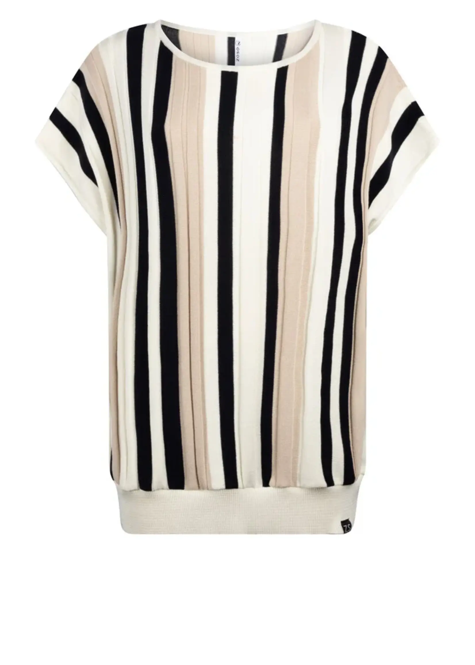 ZOSO Striped Sweater Vicky - Navy Sand