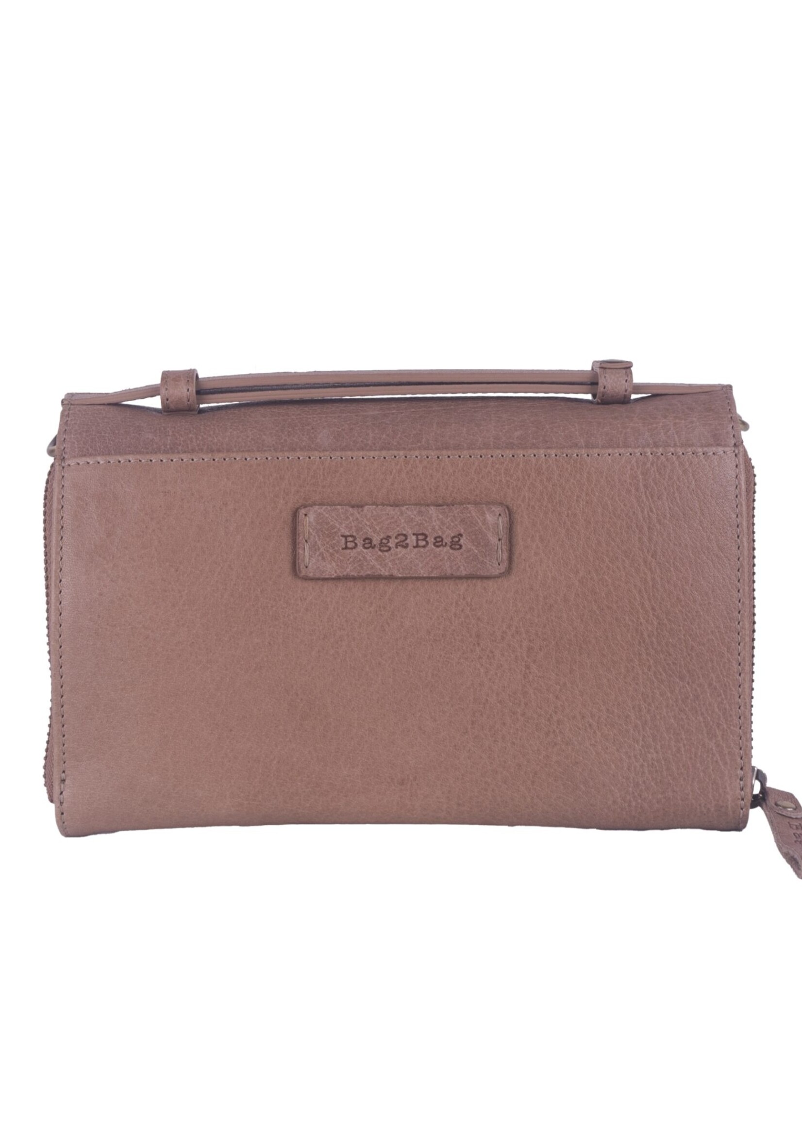 Bag2Bag Tas Napels - Grijs/Taupe