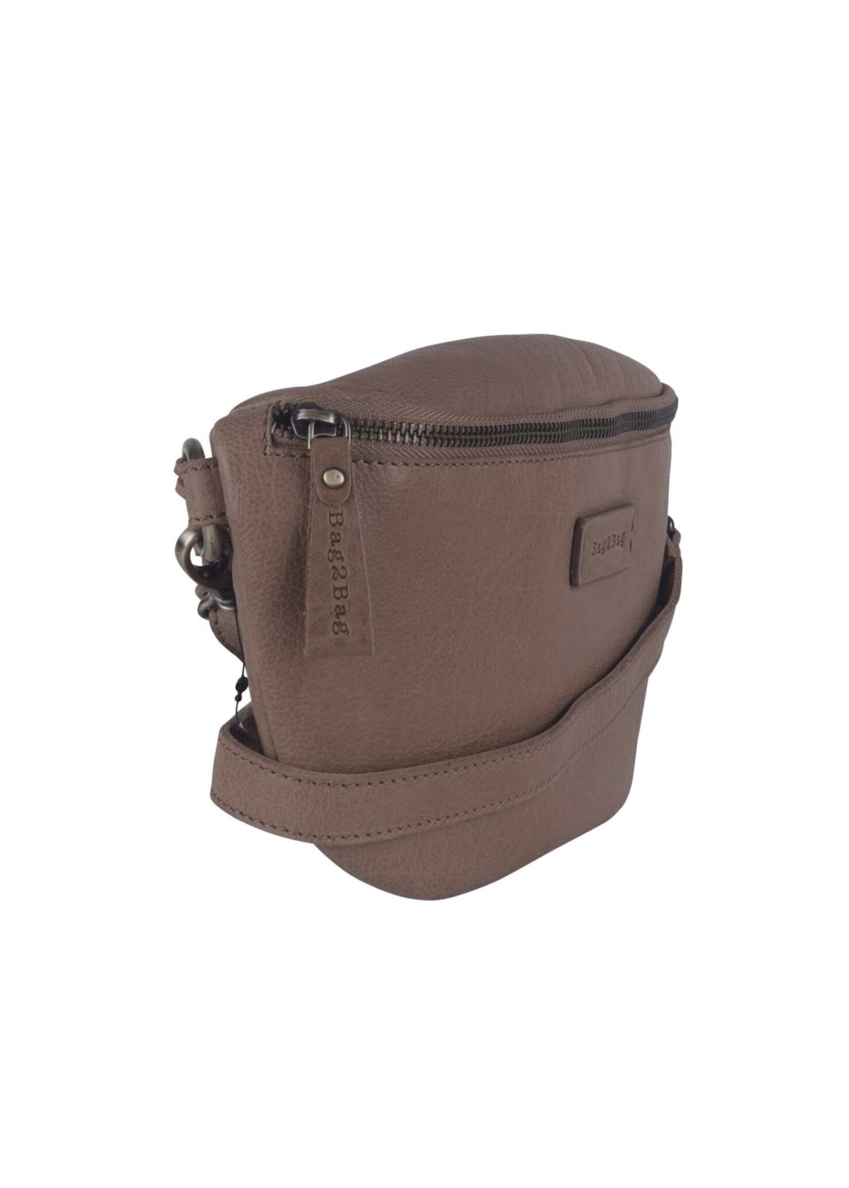 Bag2Bag Buideltas Verona - Grijs/Taupe