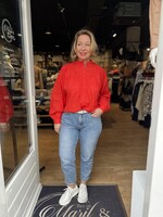 ZEZE Blouse Faisa - Rood