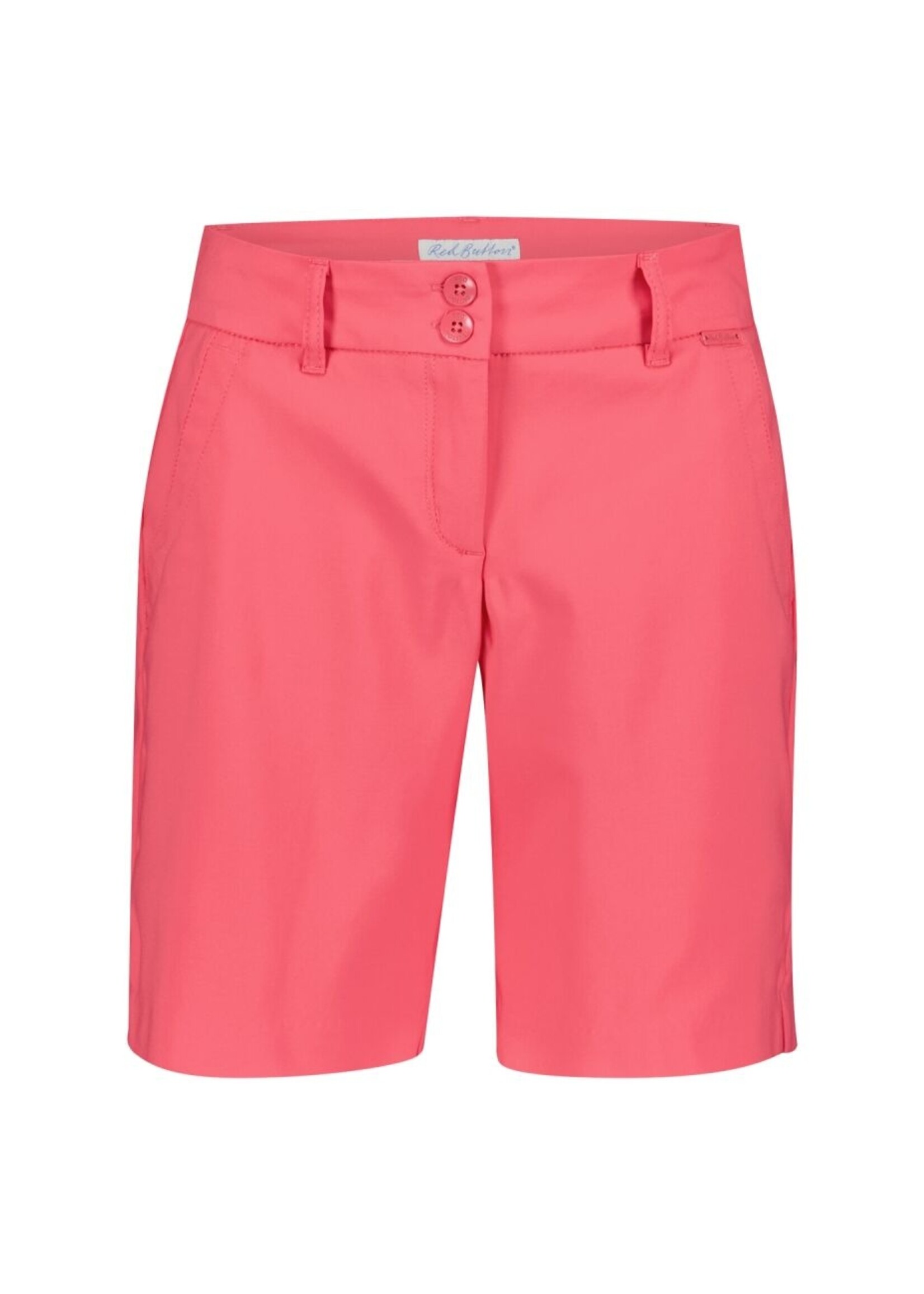 Red Button Short Ava - Coral
