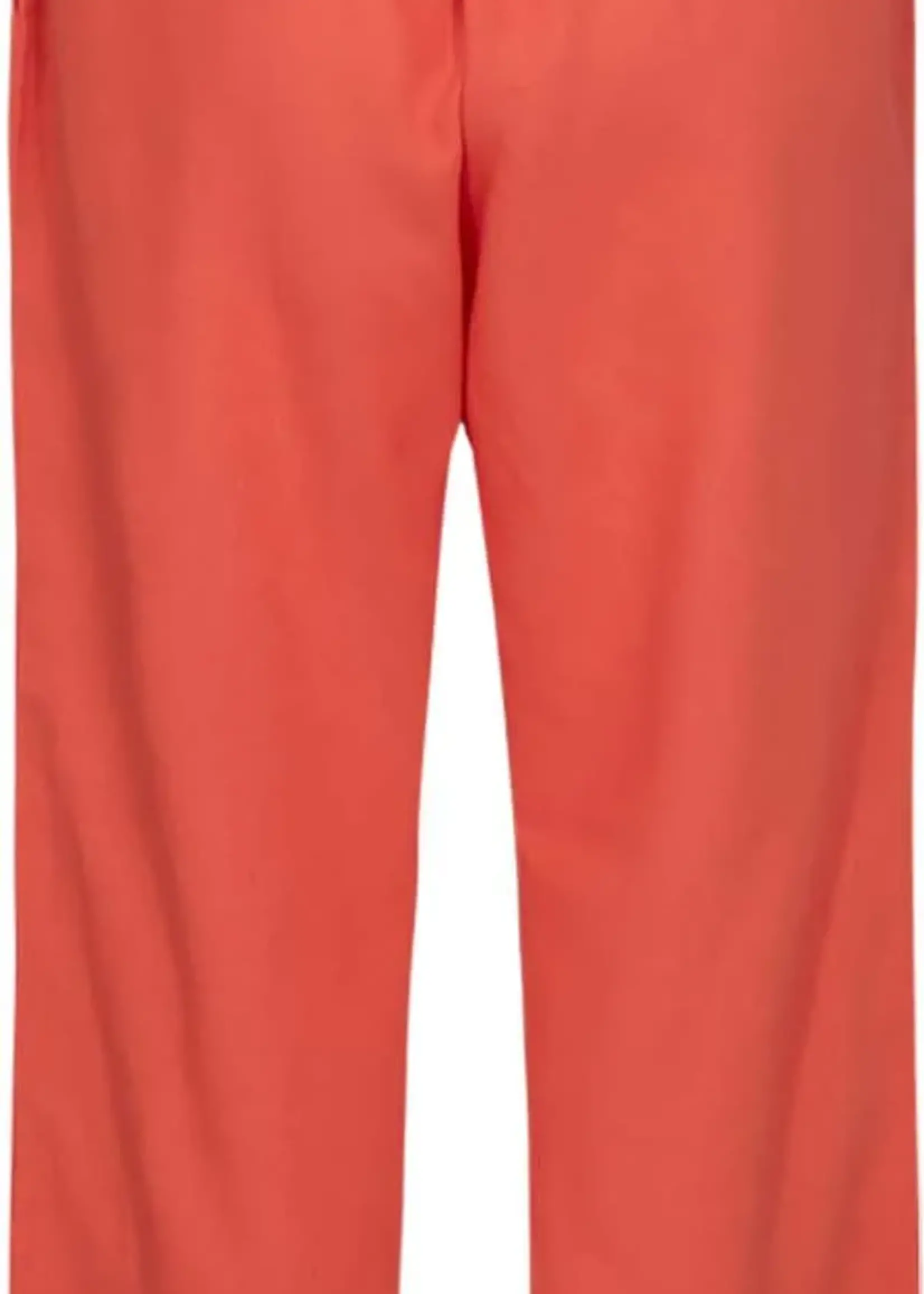 Freequent Broek Linnen Lava Ankle - Coral