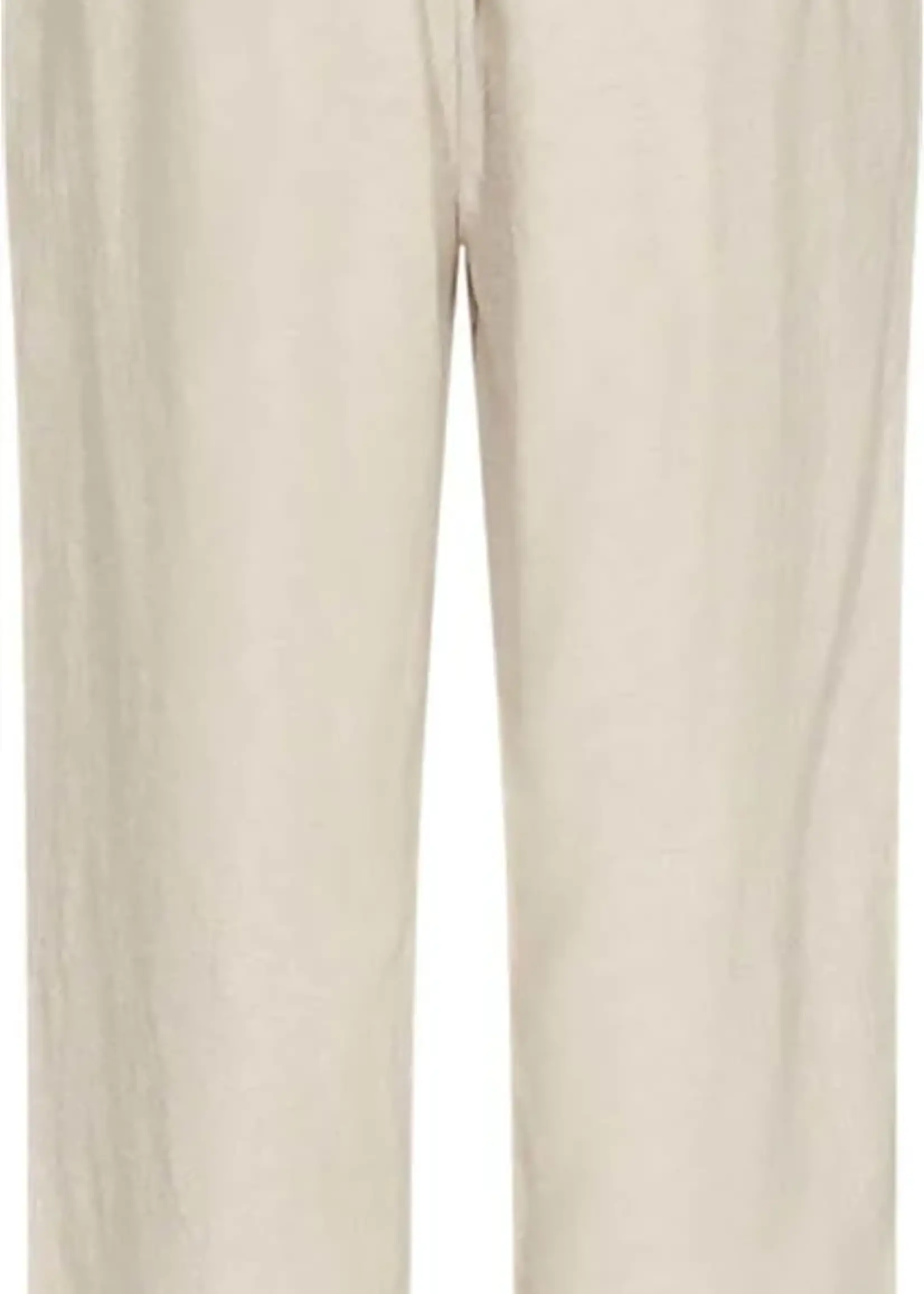 Freequent Broek Linnen Lava Ankle - Sand Melange