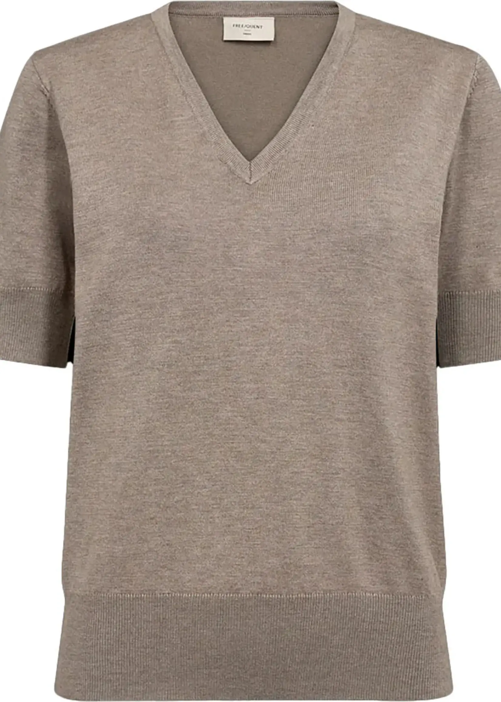 Freequent Shirt Knit Katie - Taupe
