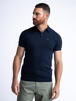 Petrol Industries Knitwear Polo - Navy Blue