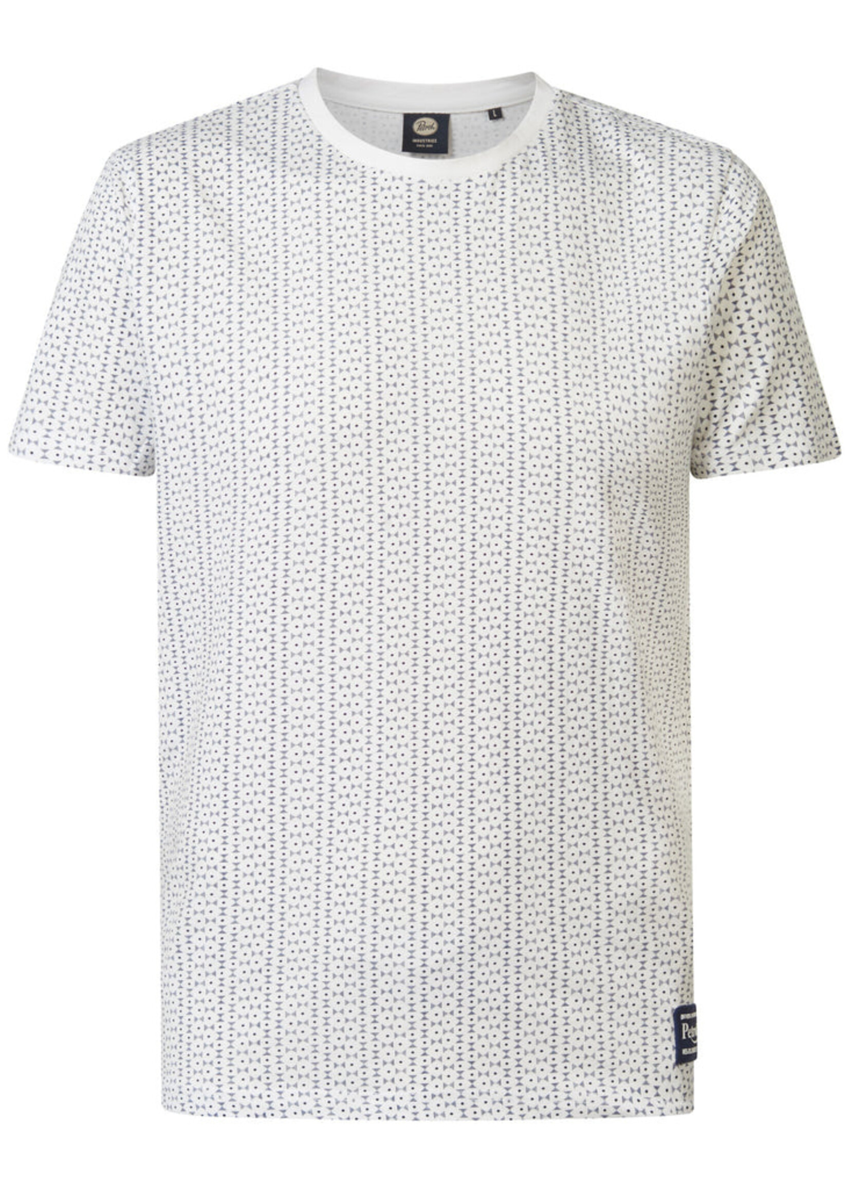 Petrol Industries T-shirt Miniprint - Bright White