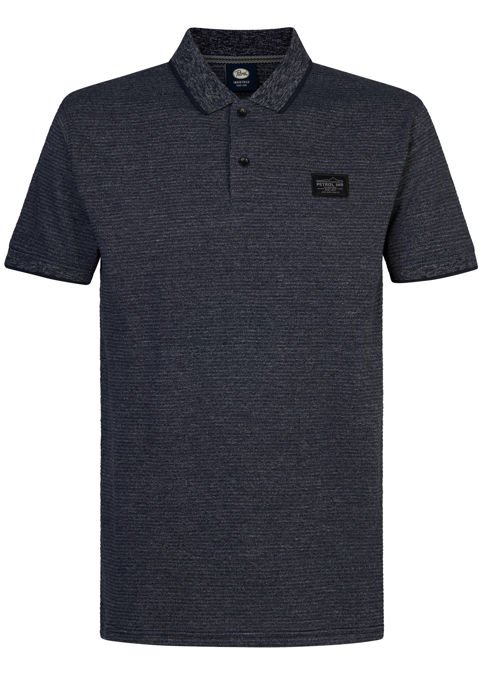 Petrol Industries Polo Melee Stripe - Navy