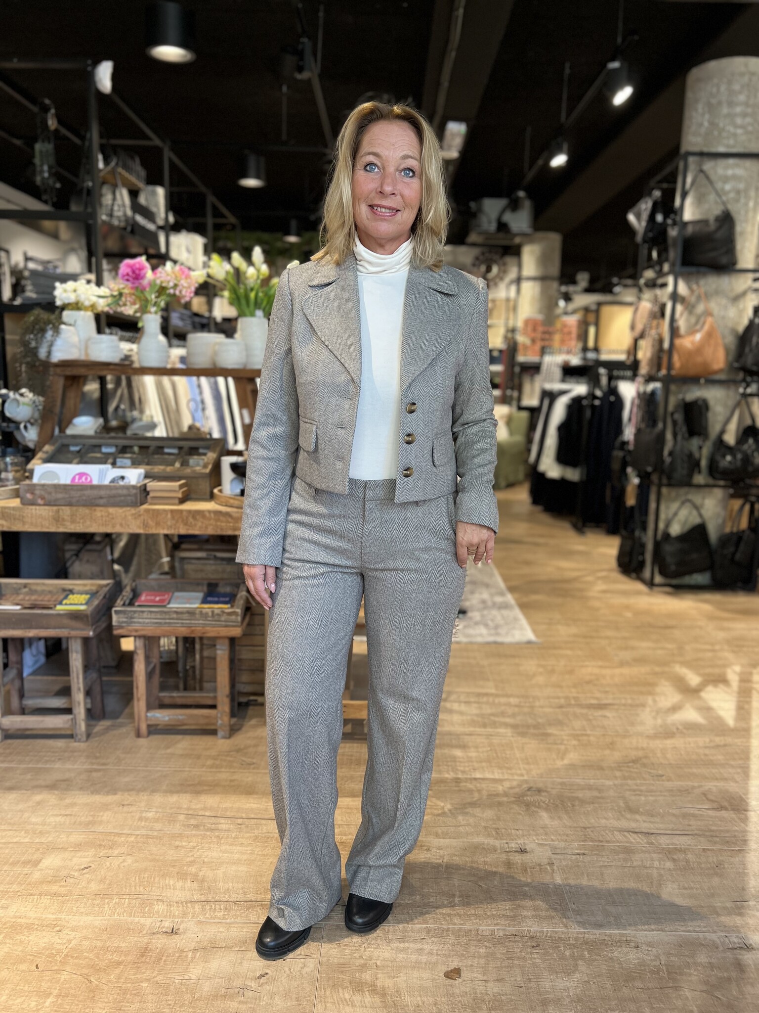 Broek Sillen Grey Melee