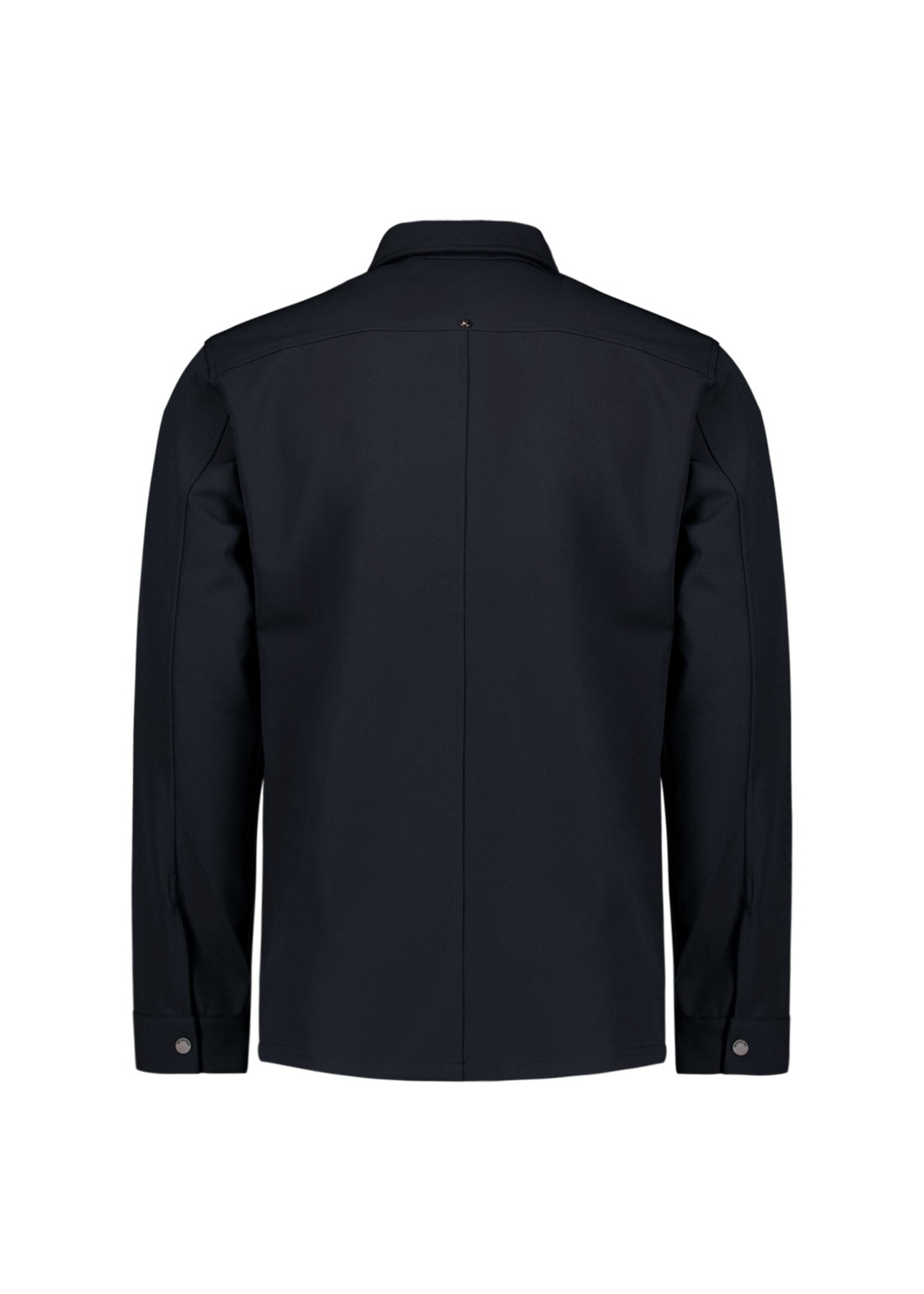 No Excess Overshirt Full Zipper Stretch Sedoc - Night