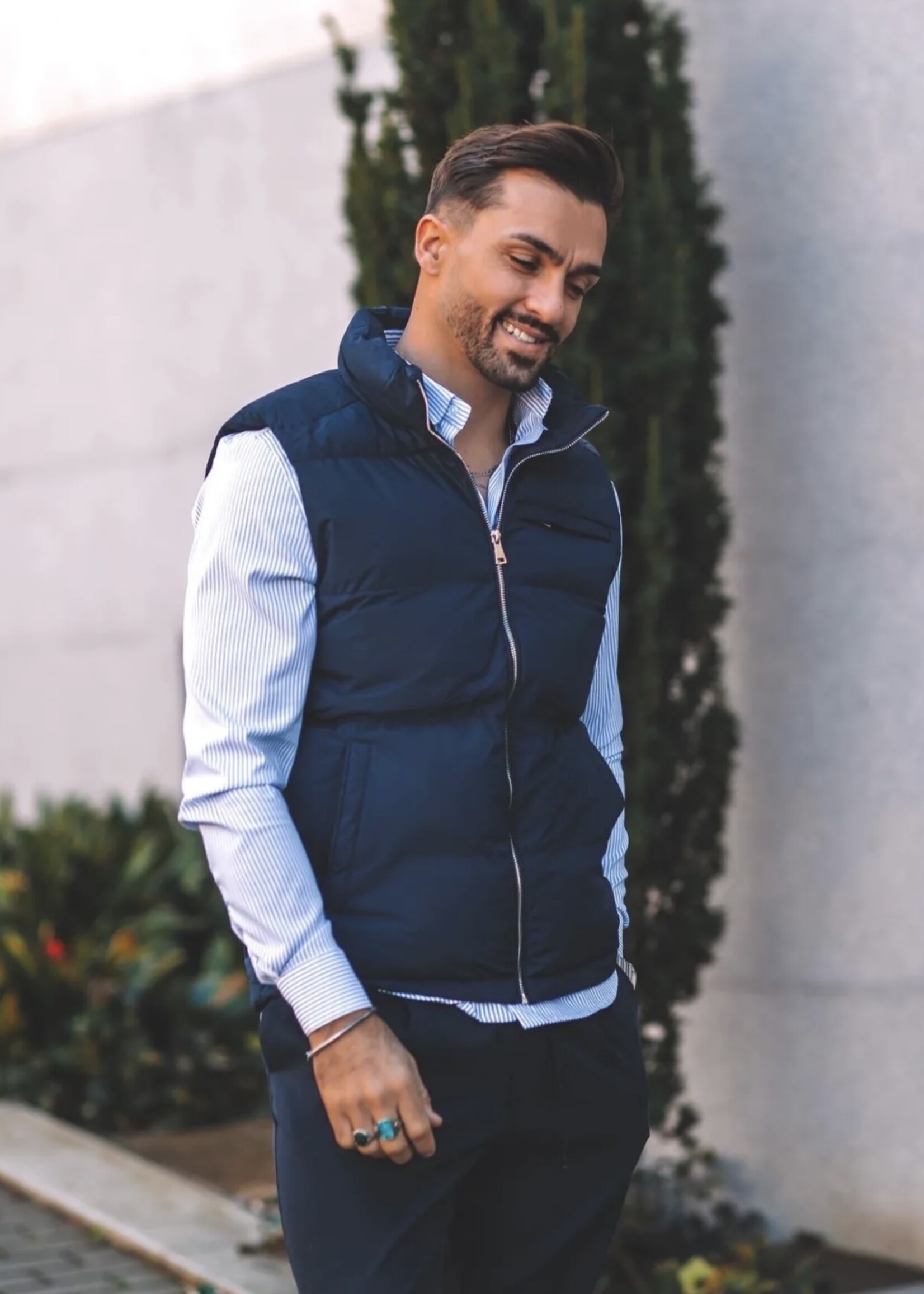 Bei ut Maril & Bei d'r Lars Bodywarmer Frilivin - Navy