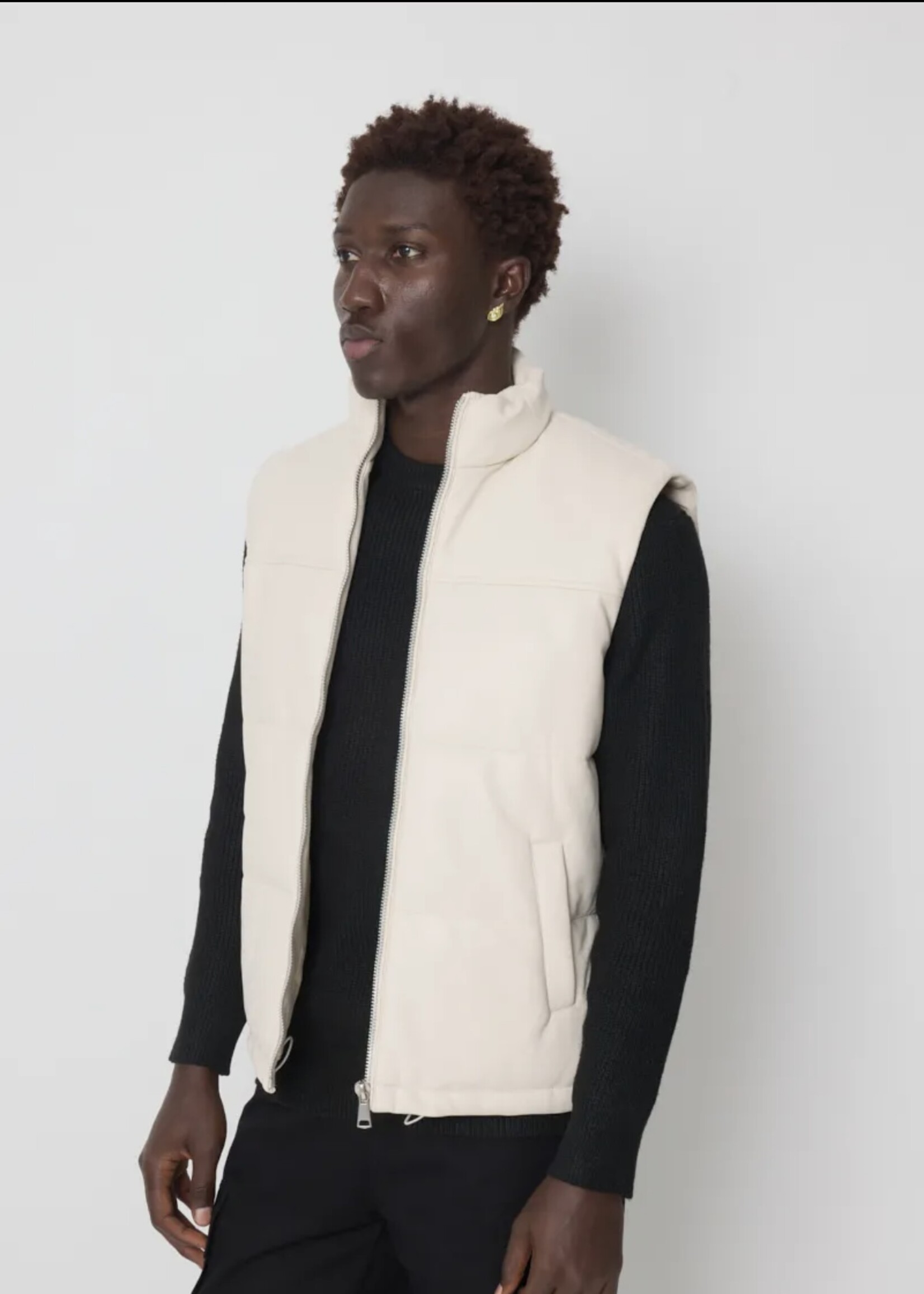 Bei ut Maril & Bei d'r Lars Bodywarmer Frilivin - Beige