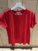 Bei ut Maril & Bei d'r Lars T-shirt Basic - Rood