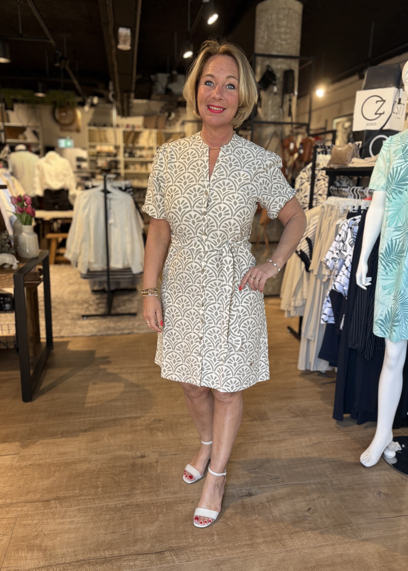 Elvira Jurk Lucy - Print Beige