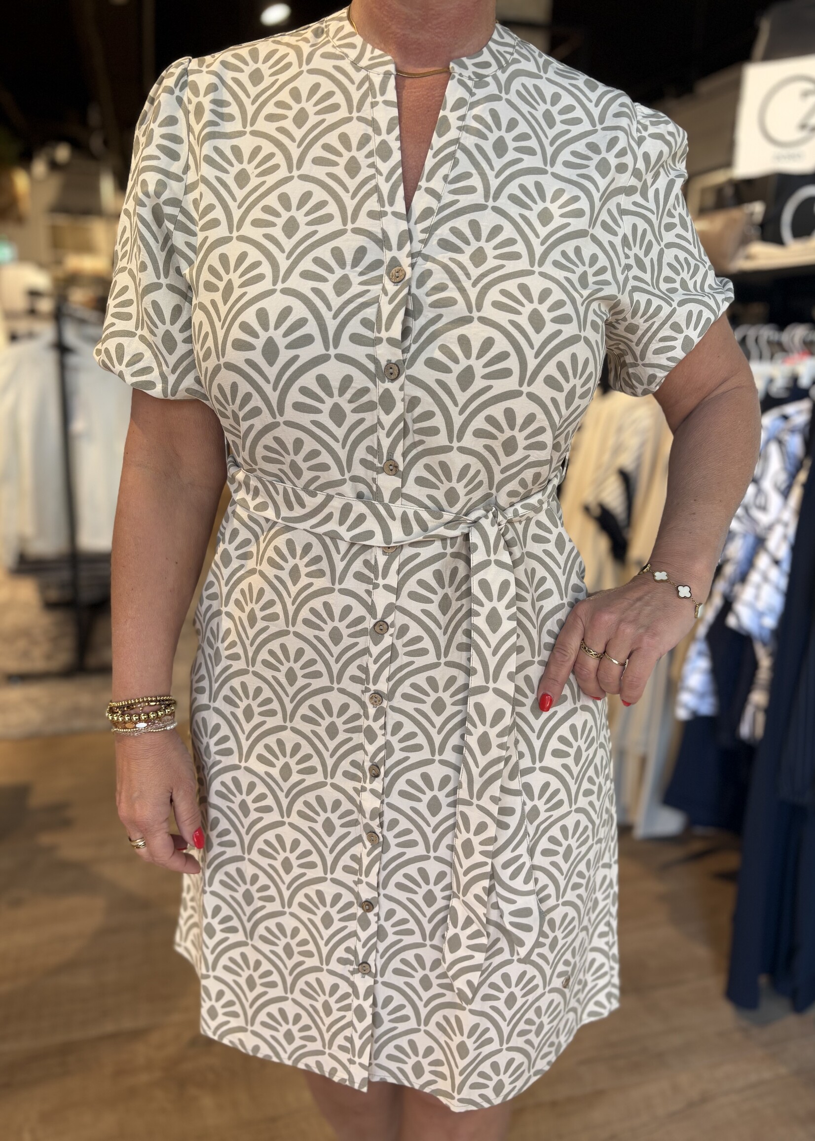 Elvira Jurk Lucy - Print Beige