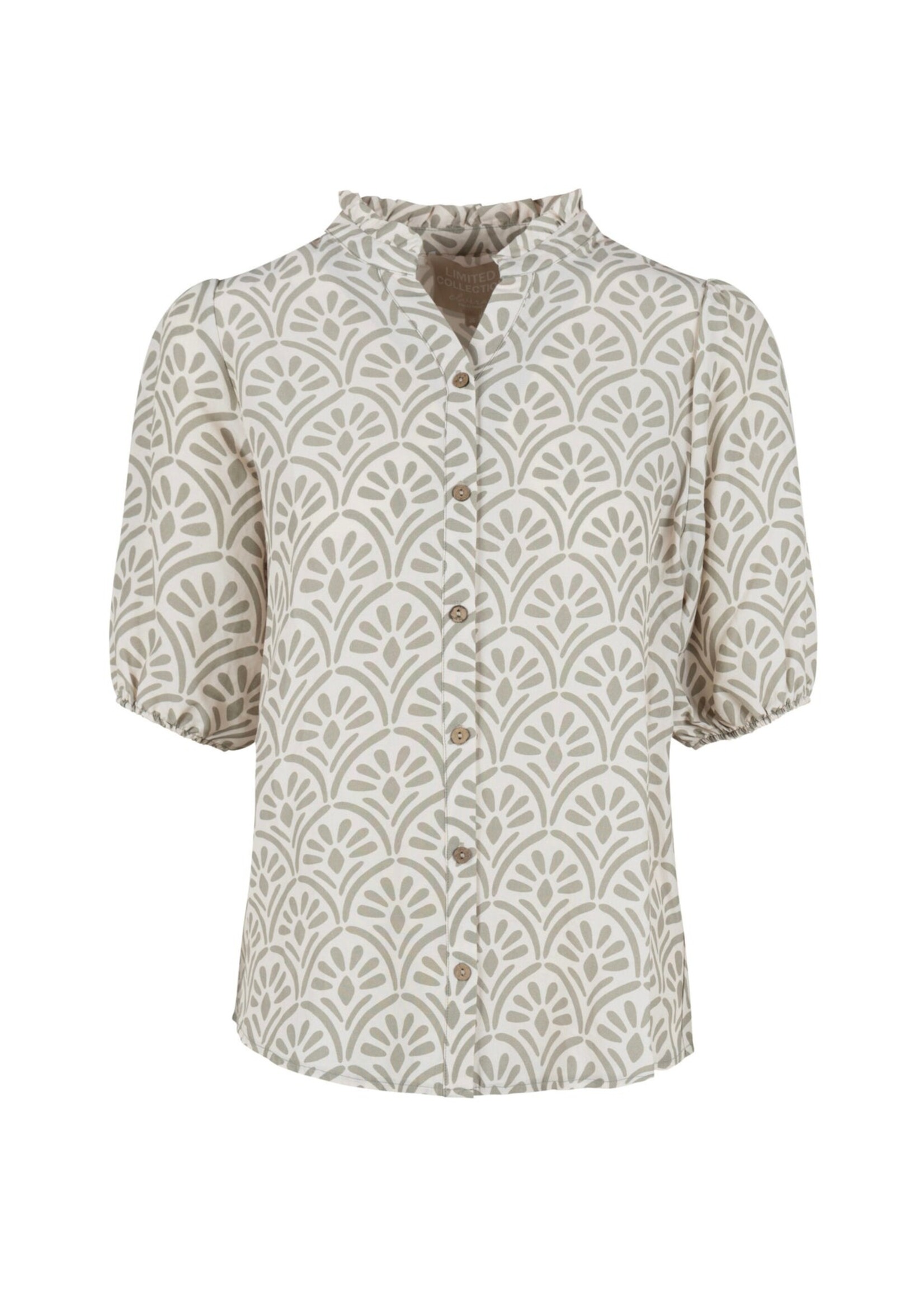 Elvira Blouse Manou - Print Beige